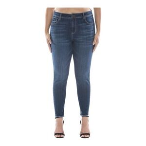 MS. CELLO PLUS
SIZE MID-RISE
FRAYED HEM CROP
SKINNY DENIM Size 7